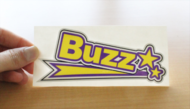 Buzz　バンドステッカー