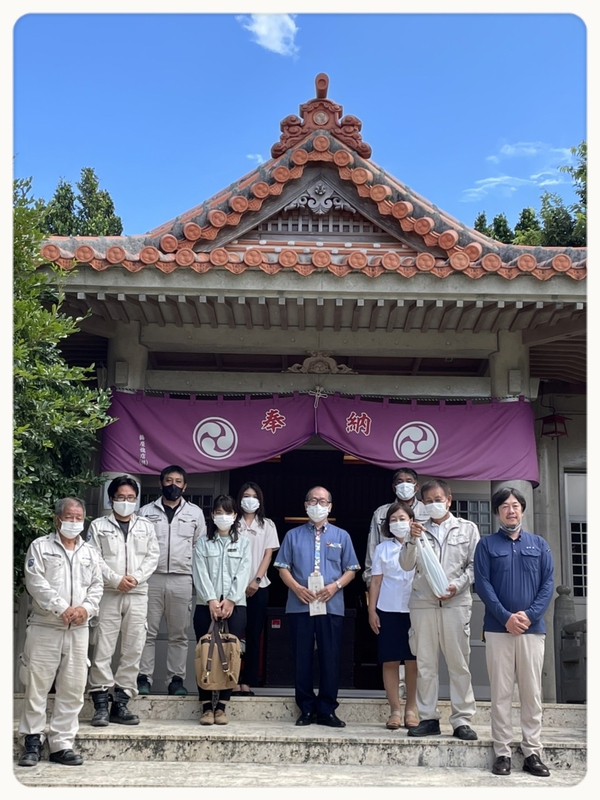 真地市営住宅☆安全祈願祭☆