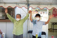 八重瀬町・神谷セ一町議、南城市・マツダ兼弘市議が事務所びらきを開催 2022/07/26 18:00:00