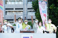 【沖縄県知事選】玉城デニー候補の第一声と出発式（動画） 2022/08/26 18:00:00