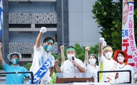 【沖縄県知事選挙・県議補選】玉城デニー＆上原カイザ　ラストスパート集会に国政野党4党首が結集（動画） 2022/09/10 23:54:39