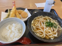 うどん天ぷら　麺天 2024/02/01 20:03:00