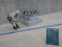 地下ピット、免震装置 設置 2015/01/05 11:04:32