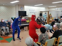 デイサービスてだこ苑にて豆まきしました(*^-^*) 2019/03/07 21:48:44