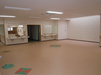 ２階デイルーム・浴室です。