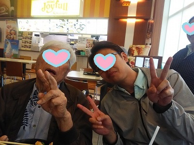 毎月恒例ランチ外出デイサービスてだこ苑