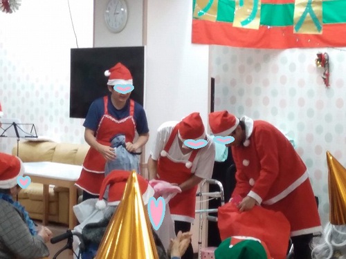 デイサービスてだこ苑にてクリスマス会を開催しましたpart③