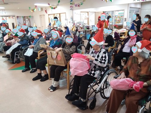 デイサービスてだこ苑にてクリスマス会を開催しましたpart③