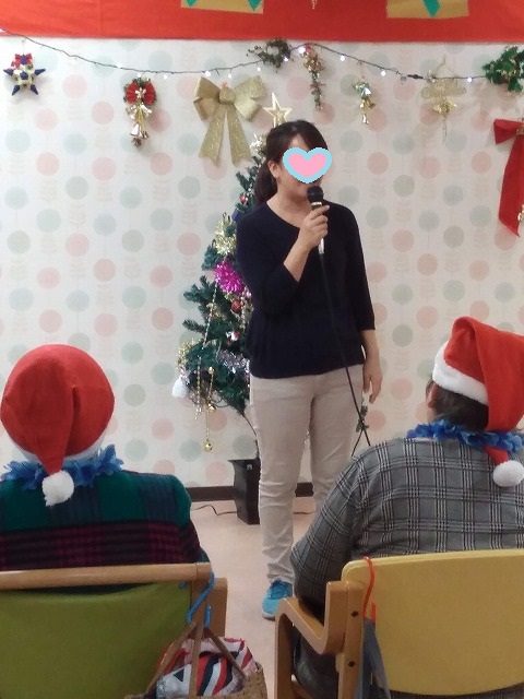 デイサービスてだこ苑にてクリスマス会を開催しましたpart③
