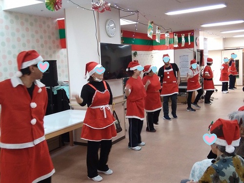 デイサービスてだこ苑にてクリスマス会を開催しましたpart③