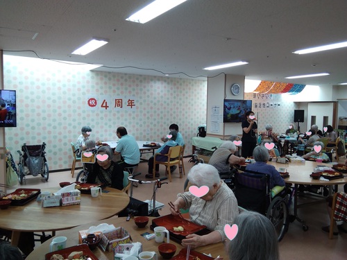祝☆４周年！！　デイサービス・ケアホームてだこ苑
