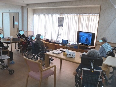 ケアホームてだこ苑のとある日曜日…。