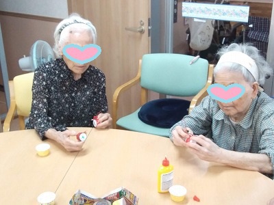 お守りを作りました(*^_^*)　デイサービスてだこ苑