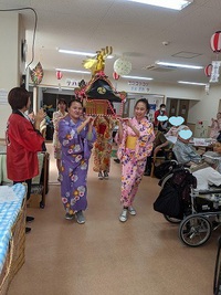 夏祭りを開催しました。デイサービスてだこ苑 2019/09/04 22:31:58