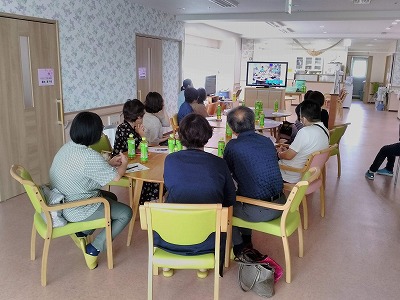 家族懇親会を開催しました(^-^)　　ケアホームてだこ苑