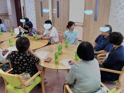 家族懇親会を開催しました(^-^)　　ケアホームてだこ苑