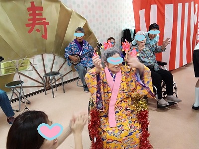 令和元年初の敬老会ｐａｒｔ②デイサービスてだこ苑