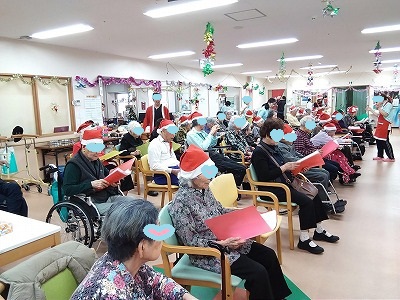 クリスマス会デイサービスてだこ苑