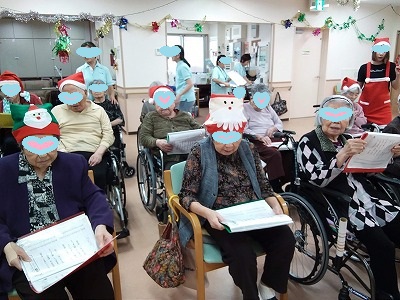 クリスマス会デイサービスてだこ苑