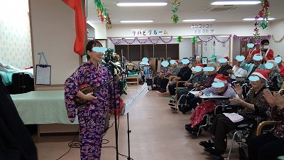 クリスマス会デイサービスてだこ苑