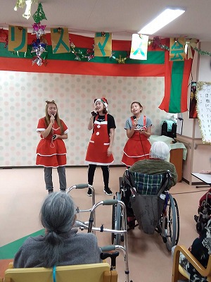 クリスマス会デイサービスてだこ苑