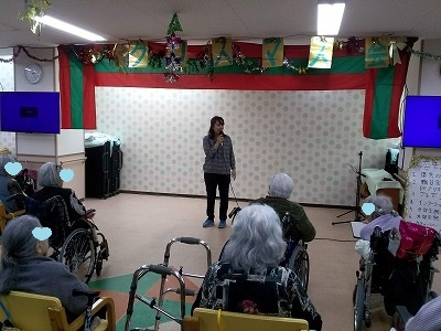 クリスマス会デイサービスてだこ苑