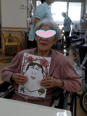 福笑い　デイサービスてだこ苑