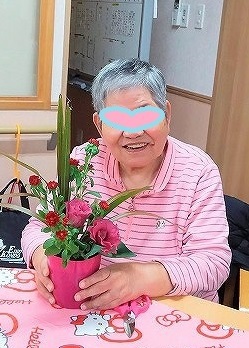 フラワーアレンジメントデイサービスてだこ苑