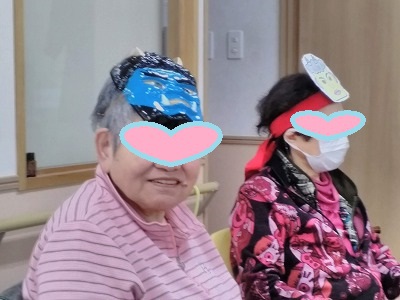 ３月だけど、節分の様子ですpart②　デイサービスてだこ苑