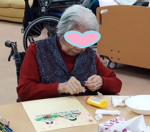 毎月恒例カレンダー作り☆デイサービスてだこ苑