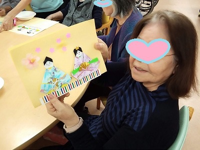 毎月恒例カレンダー作り☆デイサービスてだこ苑