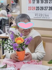 フラワーアレンジメントデイサービスてだこ苑 2020/03/09 21:05:19