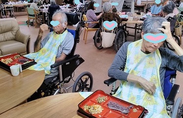 母の日膳　デイサービスてだこ苑