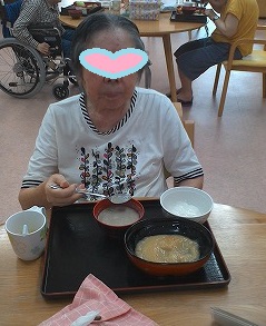 母の日膳　part②　デイサービスてだこ苑
