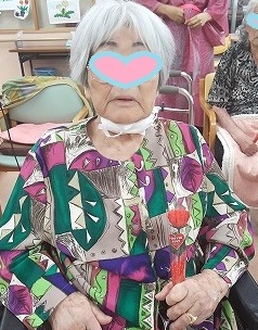 母の日会☆デイサービスてだこ苑　part②