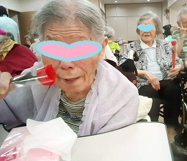 母の日会☆デイサービスてだこ苑　part②