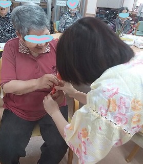 母の日会☆デイサービスてだこ苑　part②