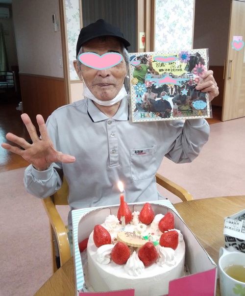 誕生月　ランチ会☆　８月　デイサービスてだこ苑