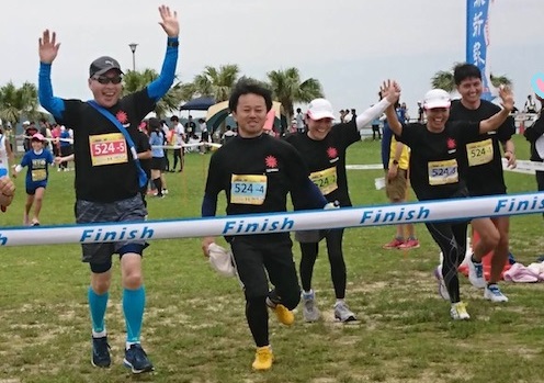 RUNNET  EKIDEN　沖縄に参加してきました(^_^)v