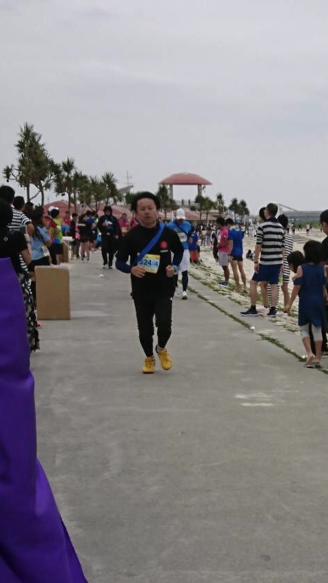 RUNNET  EKIDEN　沖縄に参加してきました(^_^)v