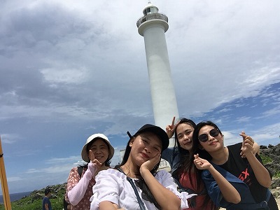 ドライブに行ってきましたケアホームてだこ苑・インターンシップ生