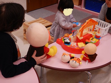 広場の様子