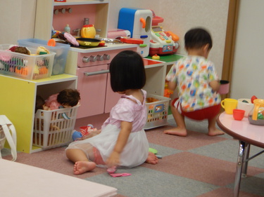 広場の様子