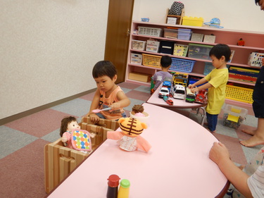広場の様子