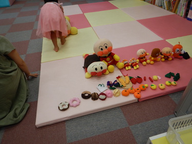 広場の様子