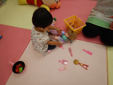 広場の様子