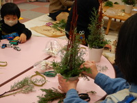 Xmasフラワーアレンジメント 2024/12/03 09:54:03