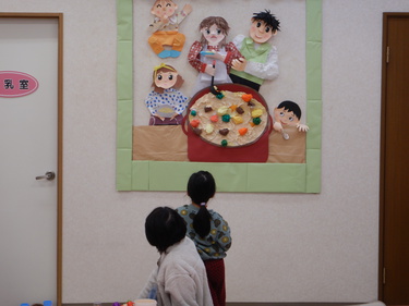広場の様子