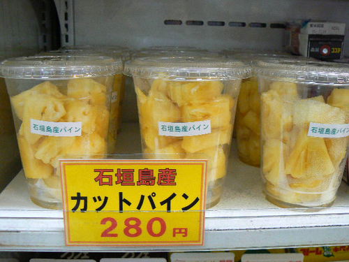 石垣島～パイナップル　ハワイ種