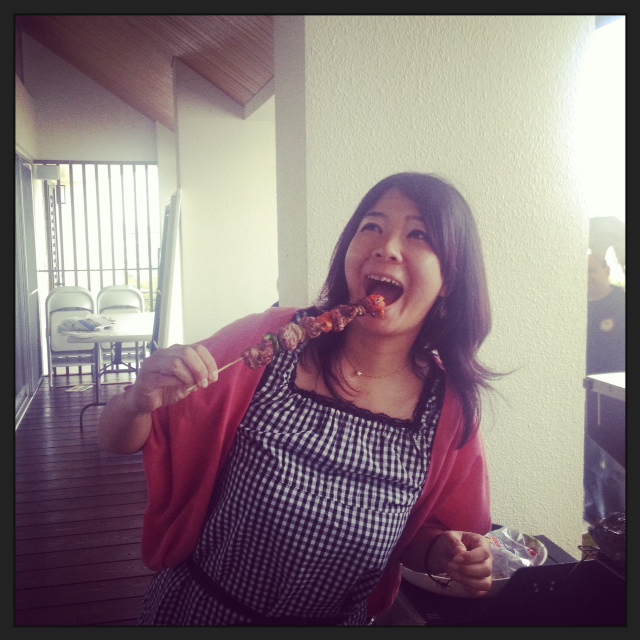 第3回友達ワークスBBQ at Mr.Curts house 準備中☆